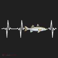 Snook Heartbeat For Saltwater Fish Fishing Lovers Beanie thumb 2