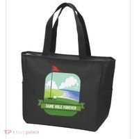 Same Hole Forever Funny Golf Bachelor Party Pre Wedding Tote Bag thumb 3
