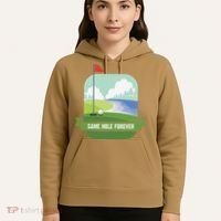 Same Hole Forever Funny Golf Bachelor Party Pre Wedding Hoodie thumb 5