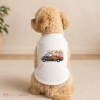 Spooky Halloween Gnome Squad Truck Doggie Tank thumb 2