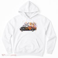 Spooky Halloween Gnome Squad Truck Hoodie thumb 0