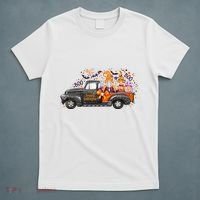 Spooky Halloween Gnome Squad Truck T-Shirt thumb 5
