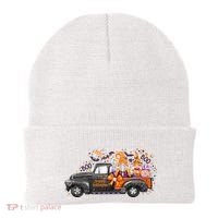 Spooky Halloween Gnome Squad Truck Beanie thumb 0