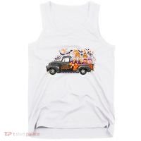 Spooky Halloween Gnome Squad Truck Tank Top thumb 0