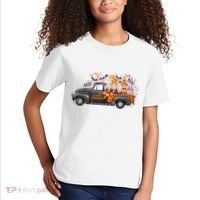 Spooky Halloween Gnome Squad Truck Kids T-Shirt thumb 2