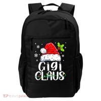 Santa Hat Gigi Claus Elf Funny Ugly Christmas Sweater Backpack thumb 0