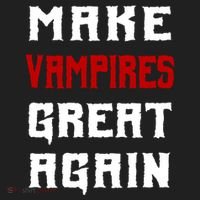 Silly Halloween Gift Make Vampires Great Again Meaningful Gift Beanie thumb 2