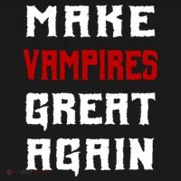Silly Halloween Gift Make Vampires Great Again Meaningful Gift Pajama Set thumb 2