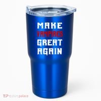 Silly Halloween Gift Make Vampires Great Again Meaningful Gift Tumbler thumb 0