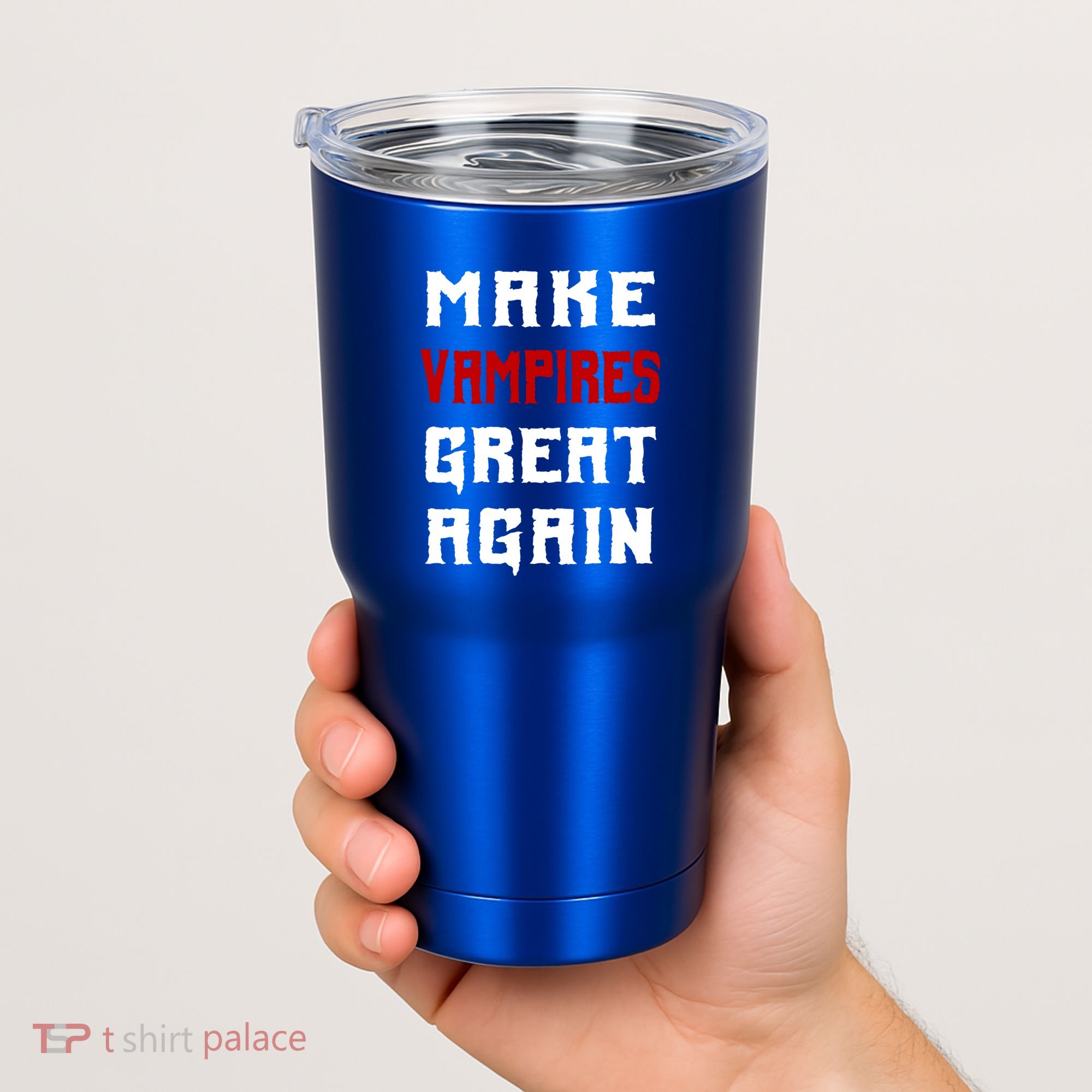 Silly Halloween Gift Make Vampires Great Again Meaningful Gift Tumbler
