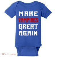 Silly Halloween Gift Make Vampires Great Again Meaningful Gift Baby Bodysuit thumb 0