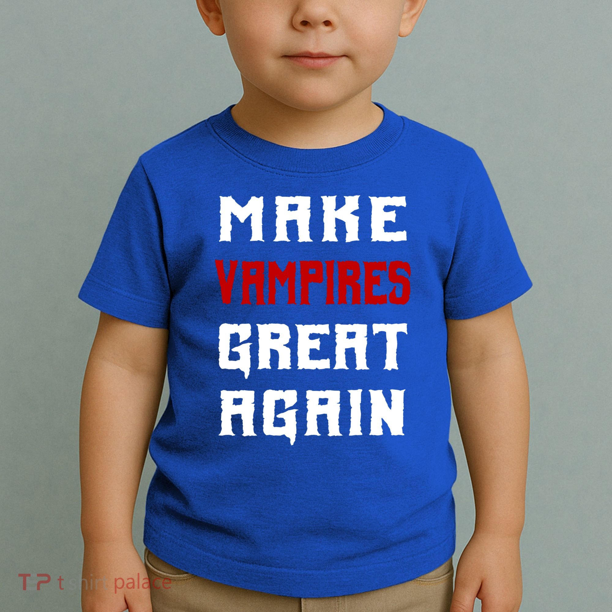 Silly Halloween Gift Make Vampires Great Again Meaningful Gift Toddler T-Shirt