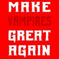 Silly Halloween Gift Make Vampires Great Again Meaningful Gift Santa Hat thumb 1