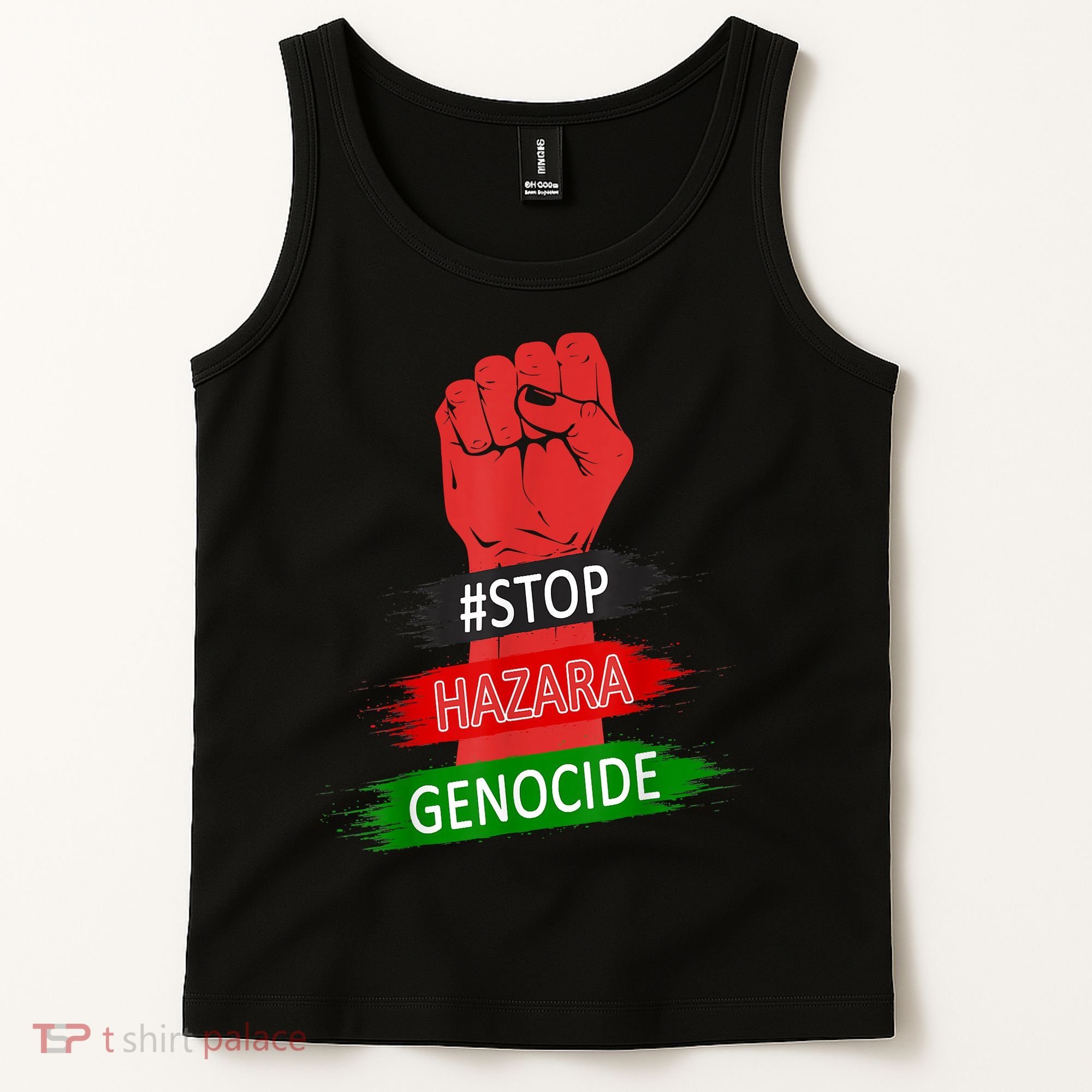 Stop Hazara Genocide StopHazaraGenocide Tank Top