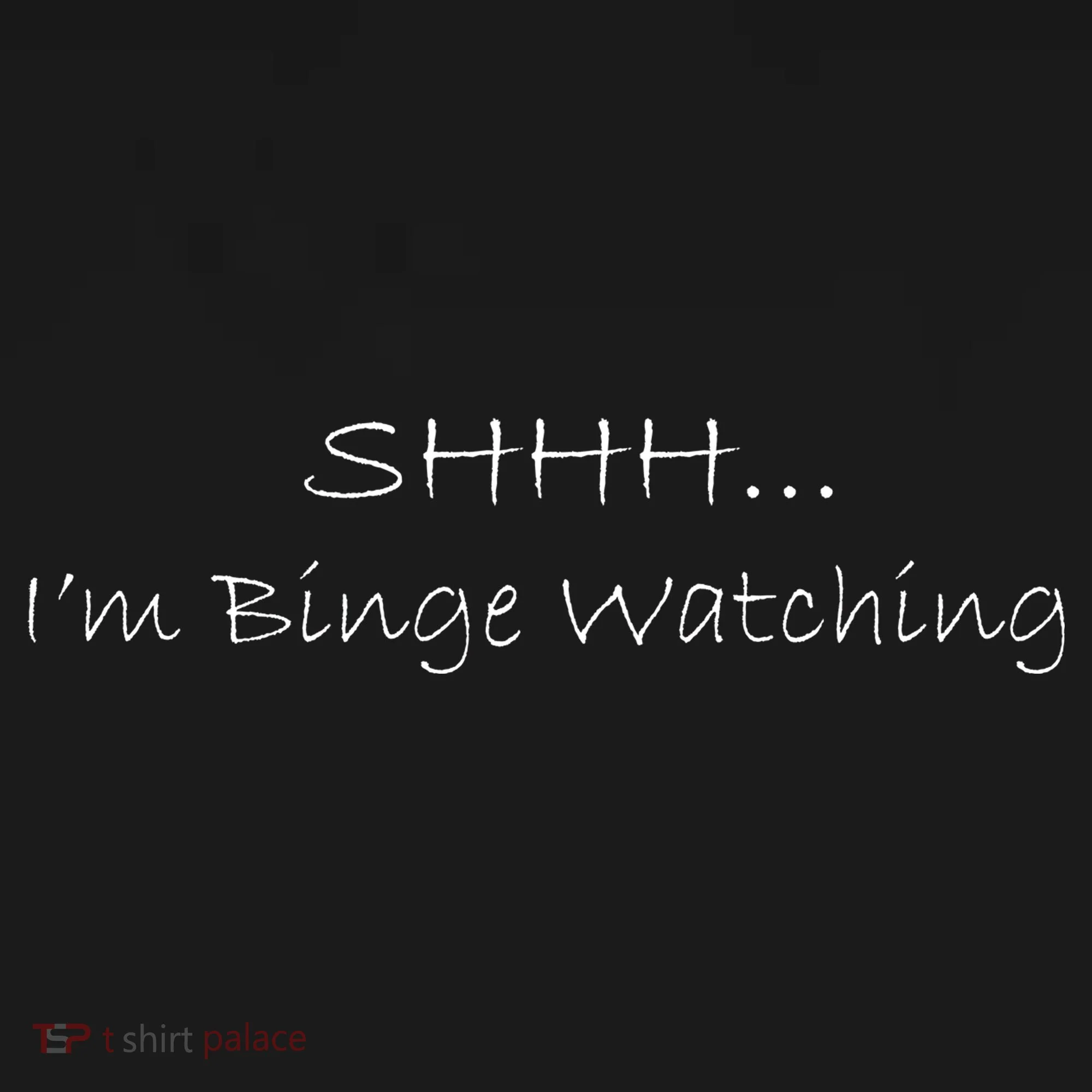 Shh I'm Binge Watching Kids Long Sleeve Shirt