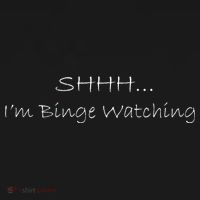 Shh I'm Binge Watching Tote Bag thumb 4
