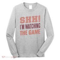 Shh I'm Watching The Game Long Sleeve Shirt thumb 0