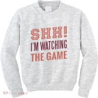 Shh I'm Watching The Game Kids Sweatshirt thumb 0