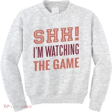 Shh I'm Watching The Game Kids Sweatshirt