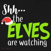 Shh The Elves Are Watching Bucket Hat thumb 4