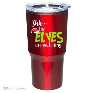 Shh The Elves Are Watching Tumbler