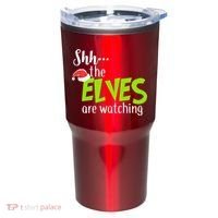Shh The Elves Are Watching Tumbler thumb 0