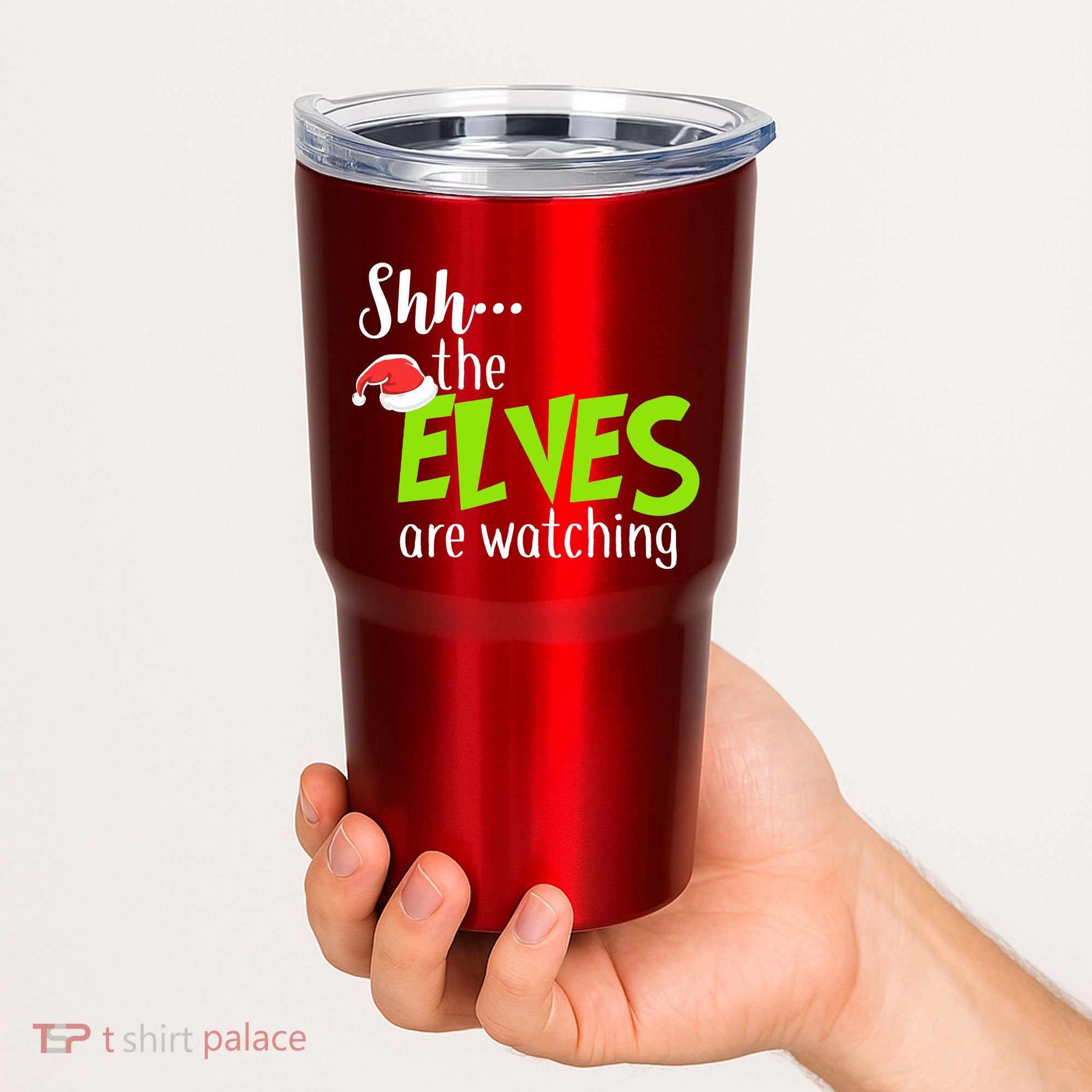 Shh The Elves Are Watching Tumbler