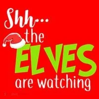 Shh The Elves Are Watching Hat thumb 2
