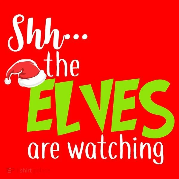 Shh The Elves Are Watching Hat