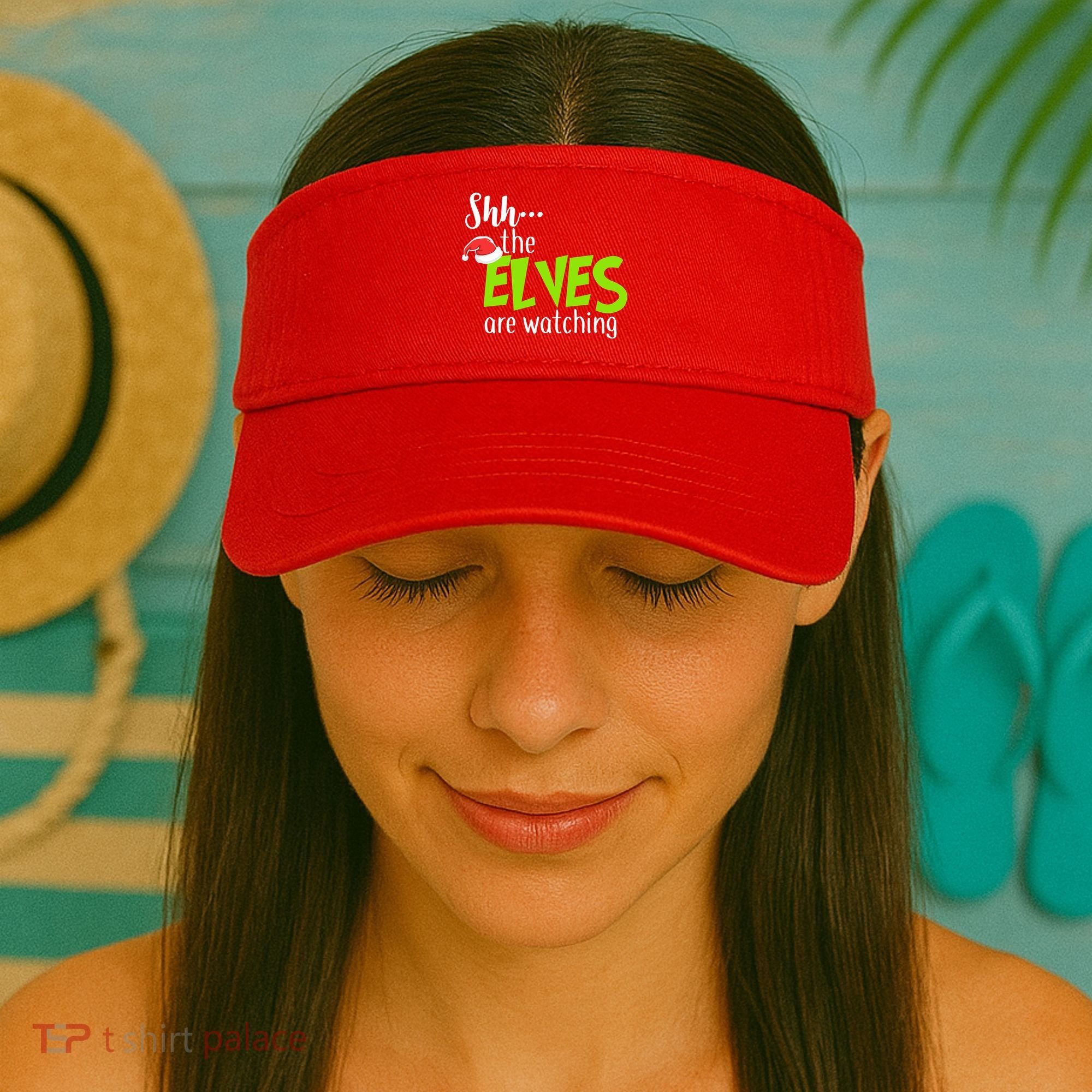 Shh The Elves Are Watching Visor