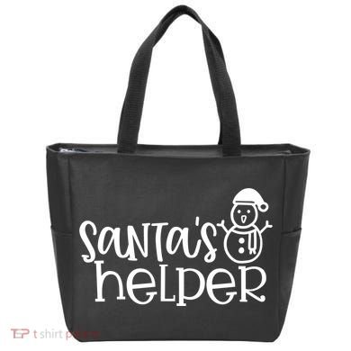 Santas Helper Holiday Gift Tote Bag