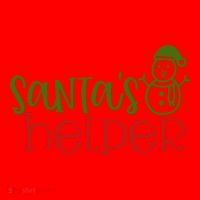 Santas Helper Holiday Gift Santa Hat thumb 1