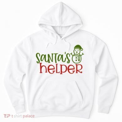 Santas Helper Holiday Gift Hoodie
