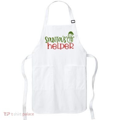 Santas Helper Holiday Gift Apron