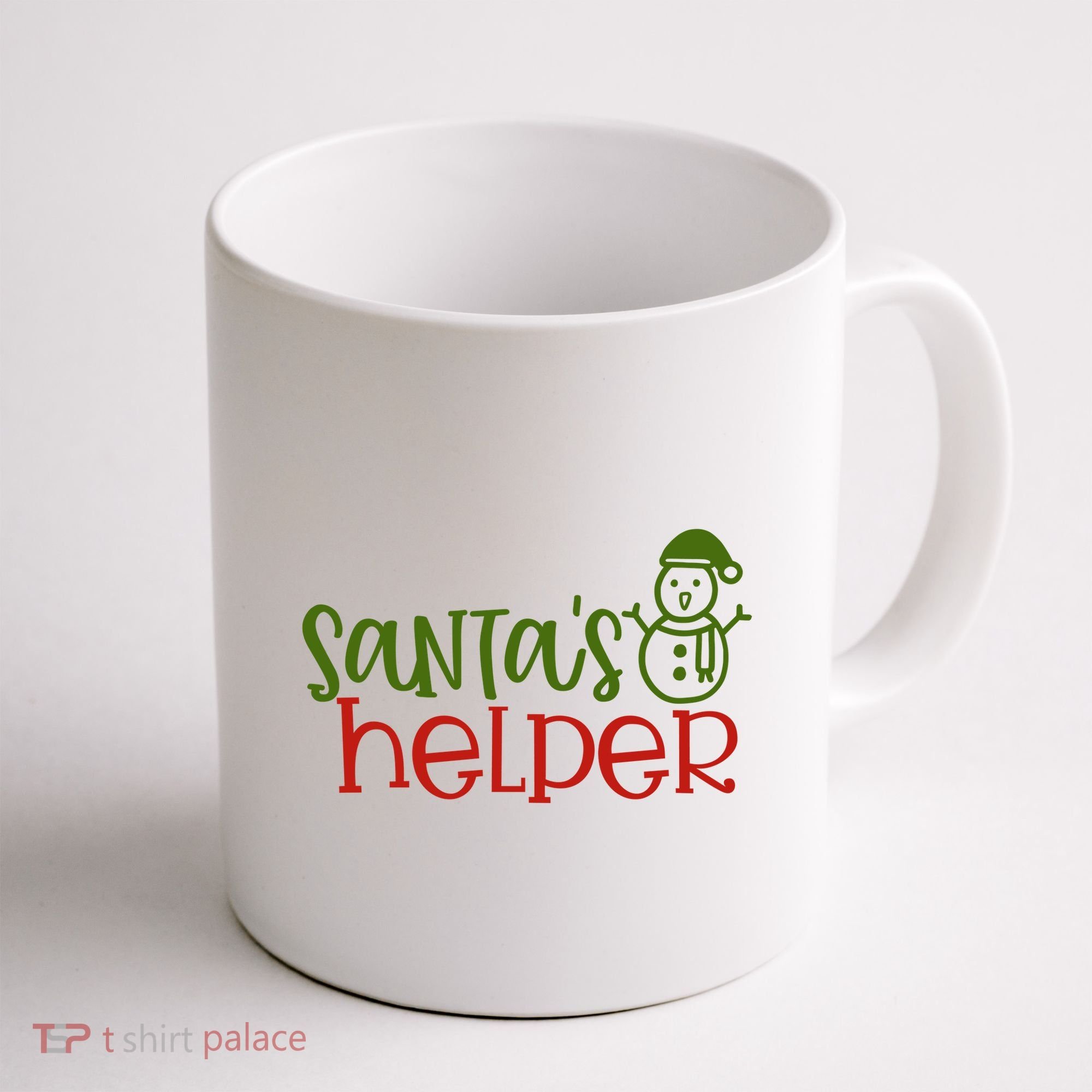 Santas Helper Holiday Gift Coffee Mug