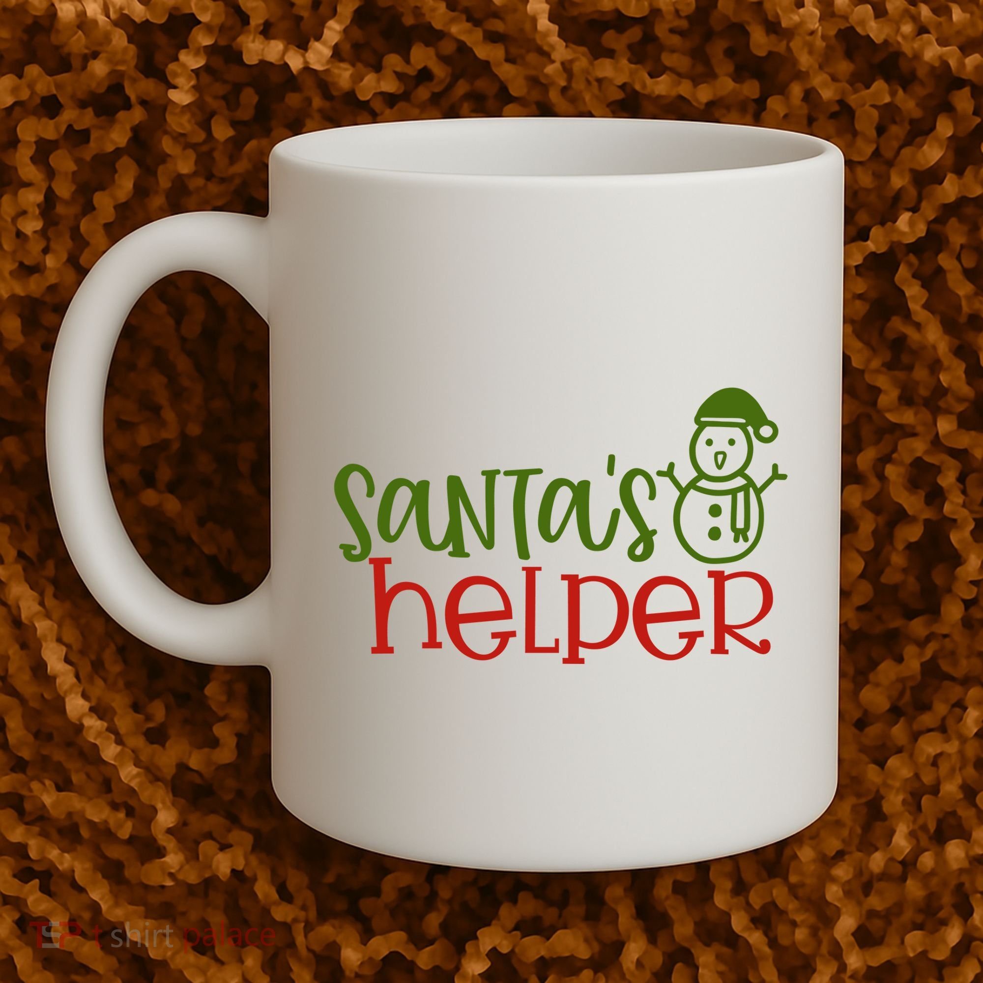 Santas Helper Holiday Gift Coffee Mug