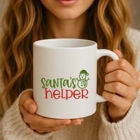 Santas Helper Holiday Gift Coffee Mug thumb 3