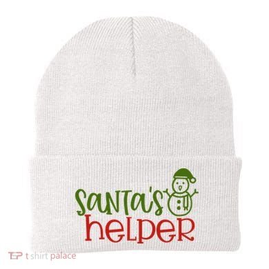 Santas Helper Holiday Gift Beanie
