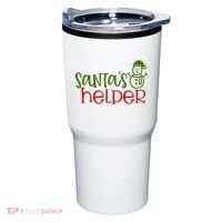 Santas Helper Holiday Gift Tumbler thumb 0