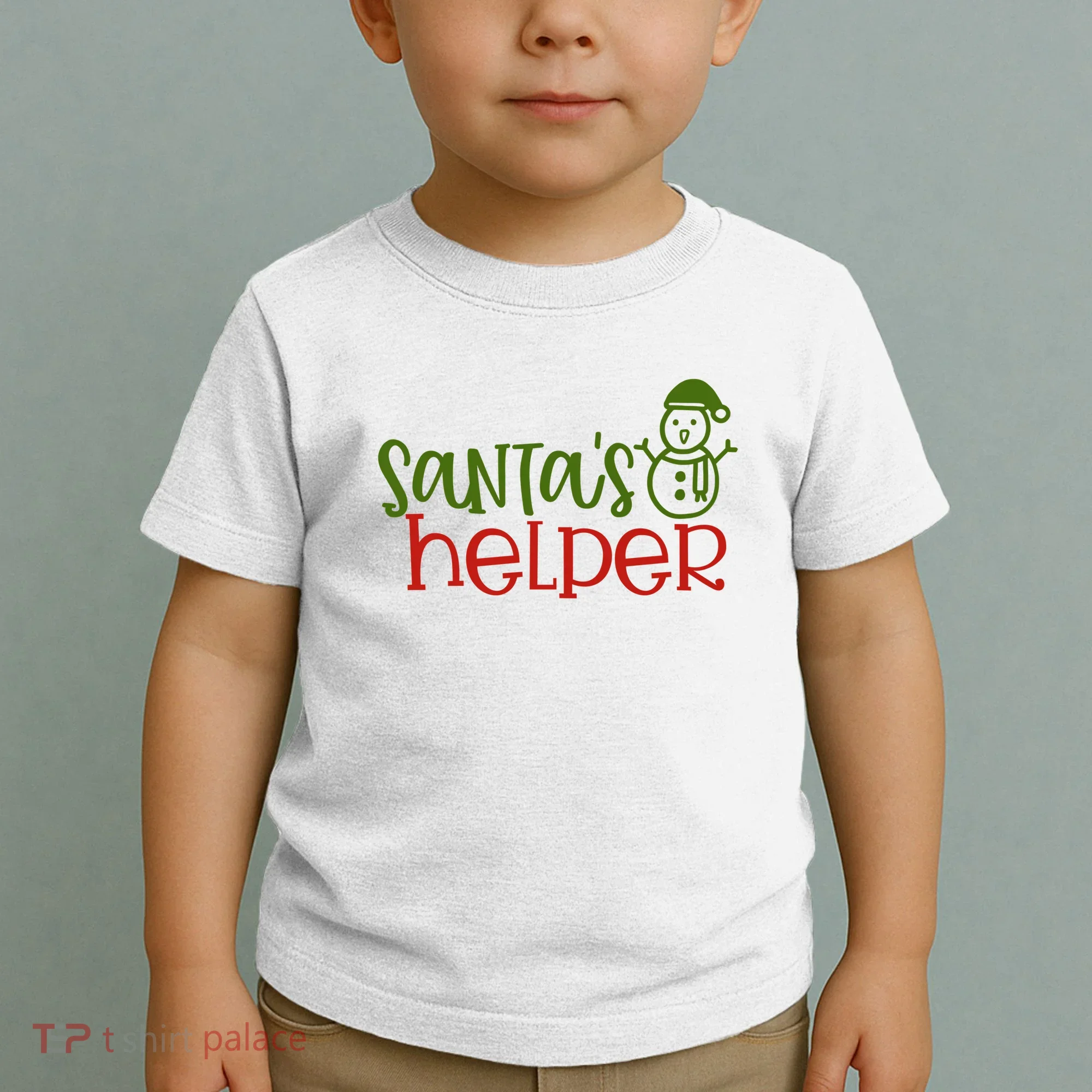 Santas Helper Holiday Gift Toddler T-Shirt