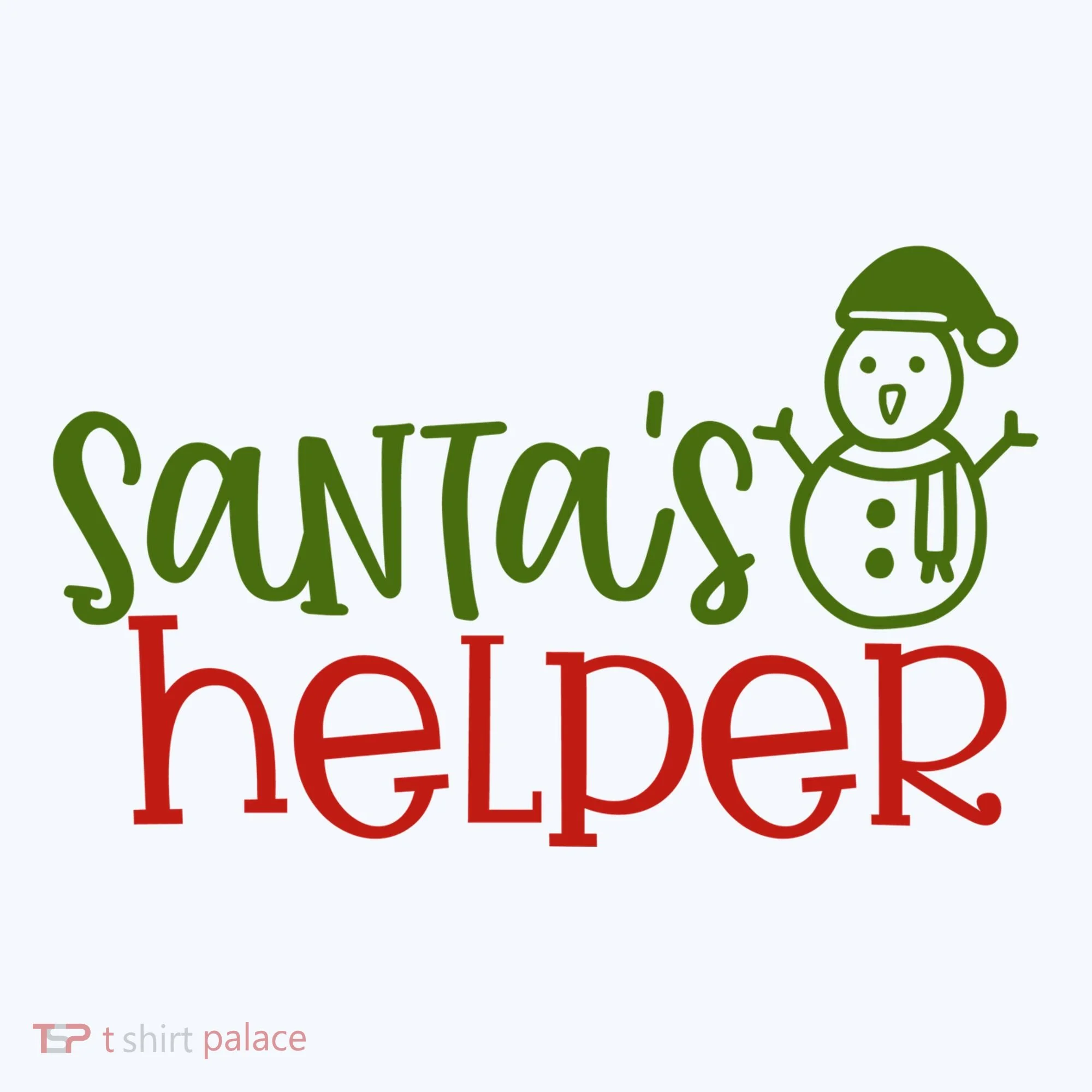 Santas Helper Holiday Gift Toddler T-Shirt