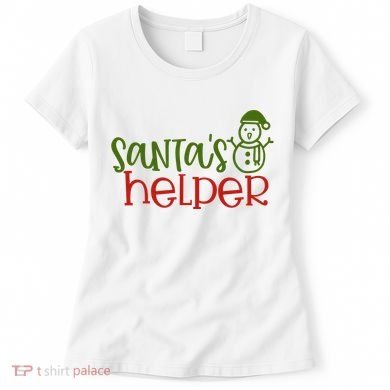 Santas Helper Holiday Gift Women's T-Shirt
