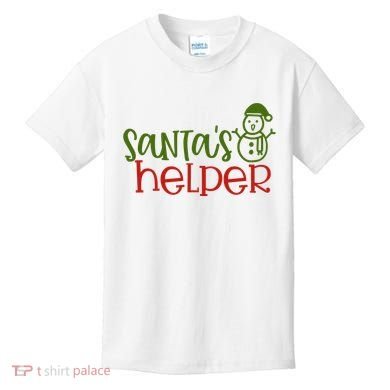 Santas Helper Holiday Gift Kids T-Shirt