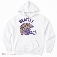 Saturdays Hit Harder In Seattle Football Hoodie thumb 0