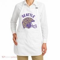 Saturdays Hit Harder In Seattle Football Apron thumb 2