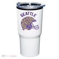 Saturdays Hit Harder In Seattle Football Tumbler thumb 0