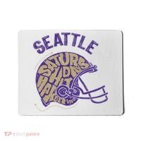 Saturdays Hit Harder In Seattle Football Mousepad thumb 0