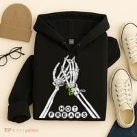 Skull Hand Hot Freaks Sweaty Bones Hoodie thumb 4