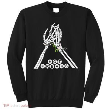 Skull Hand Hot Freaks Sweaty Bones Sweatshirt