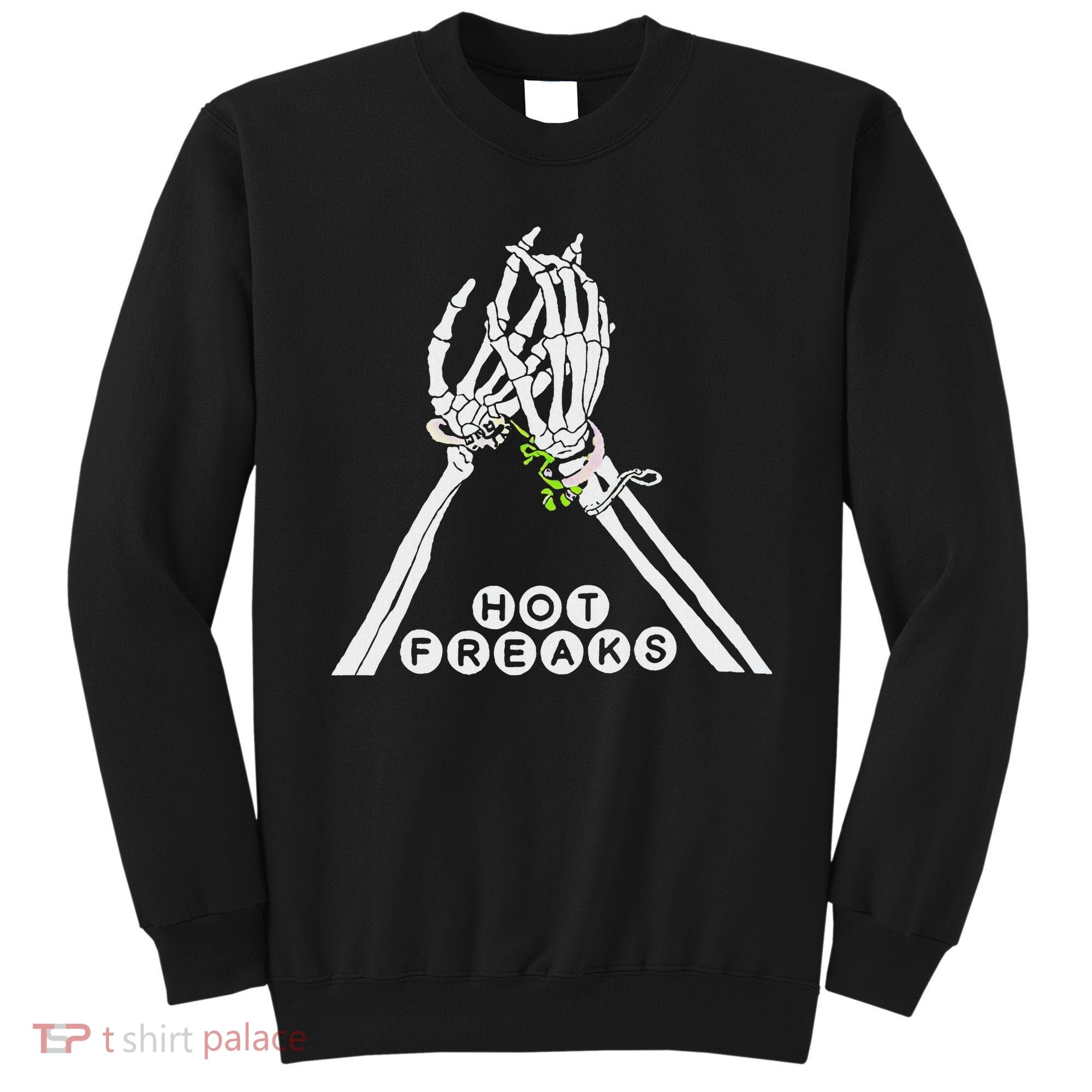 Skull Hand Hot Freaks Sweaty Bones Sweatshirt